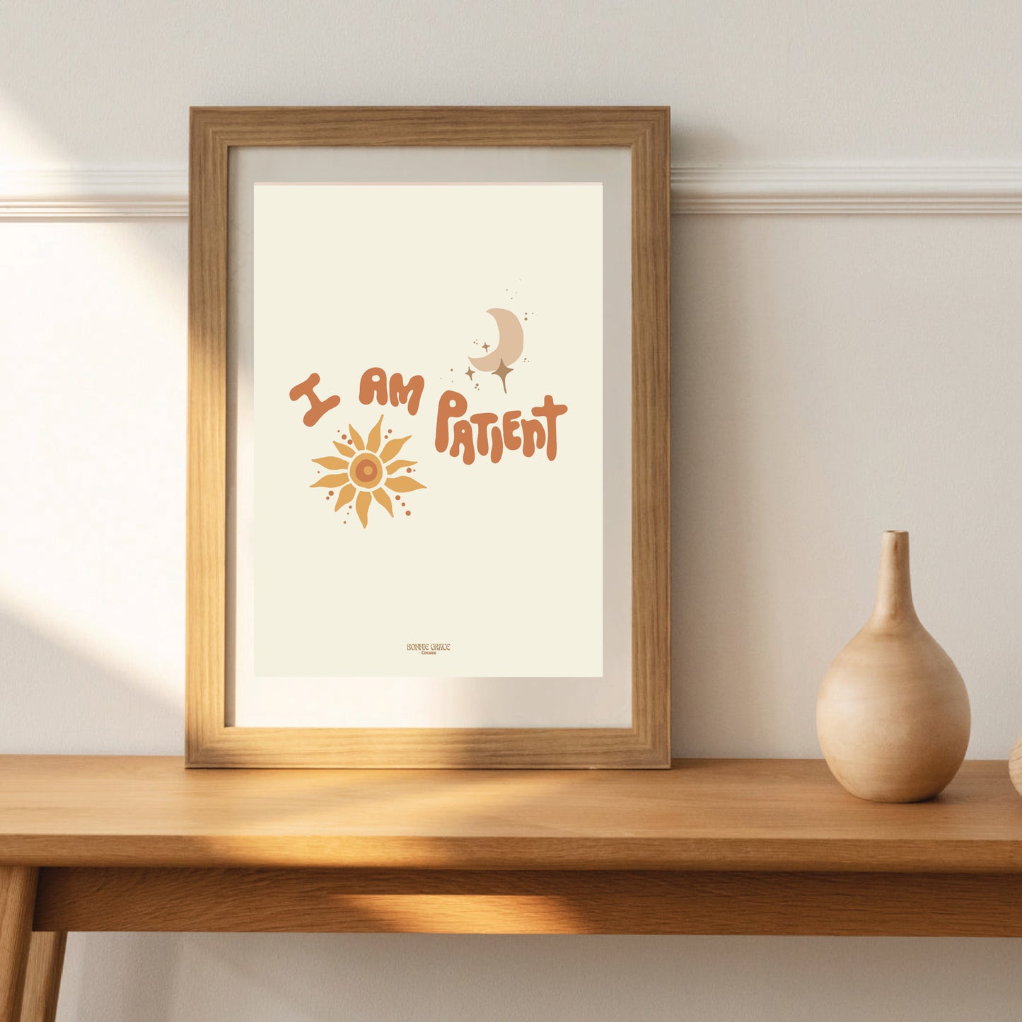 I AM PATIENT A5 Print