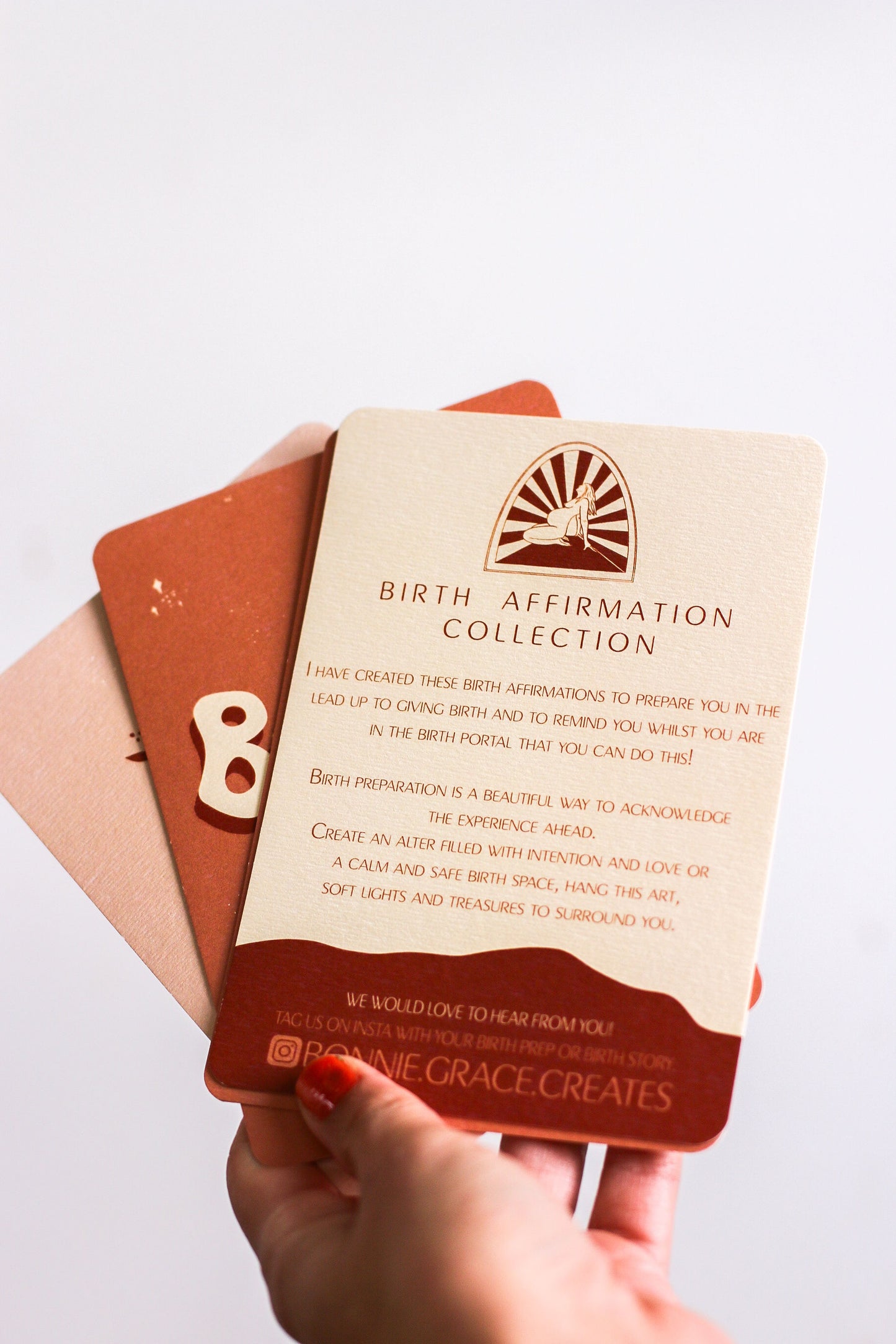 Wholesale Package of 4 Birth Affirmation sets!