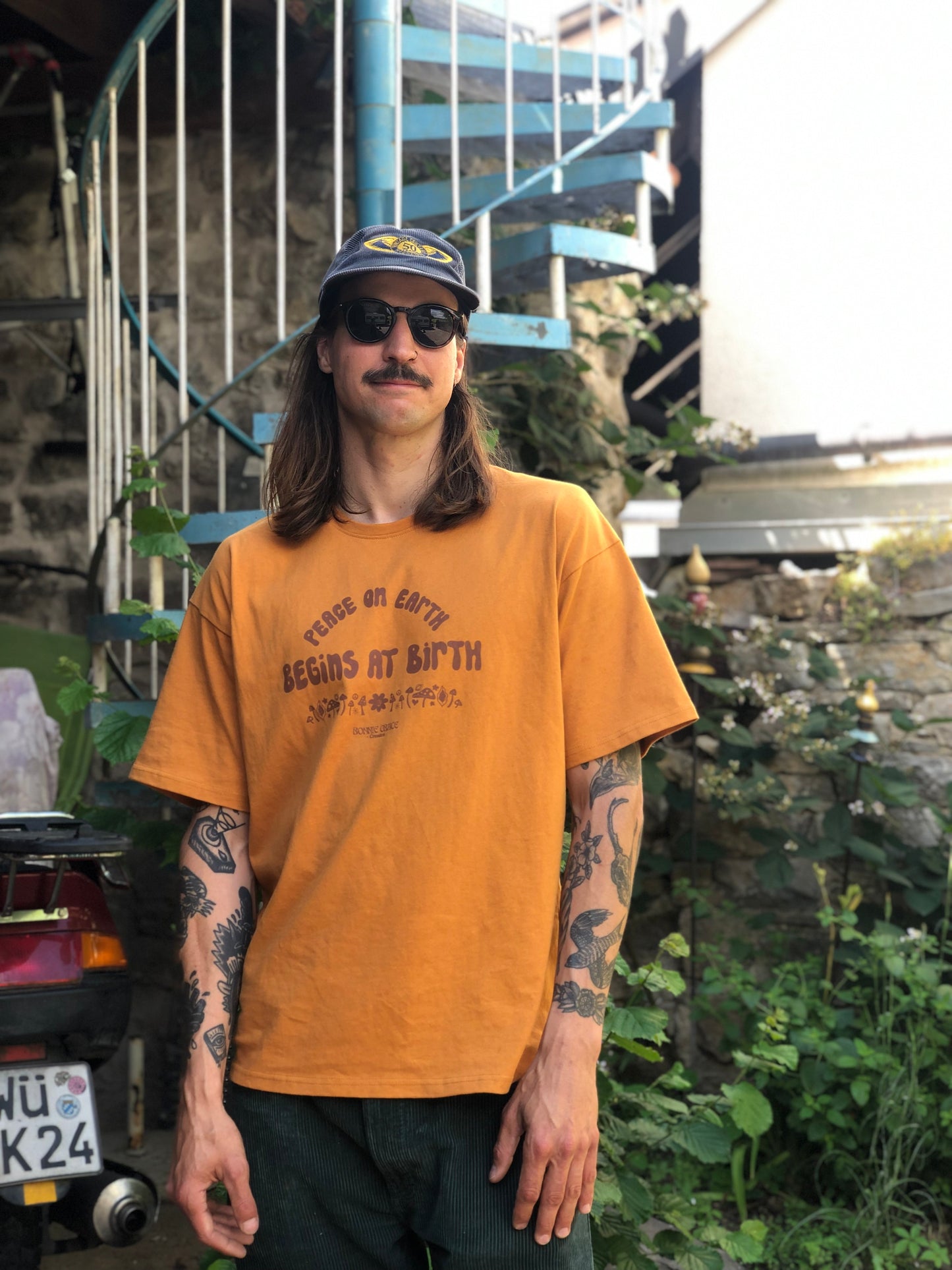 MUSTARD Organic Hemp TSHIRT