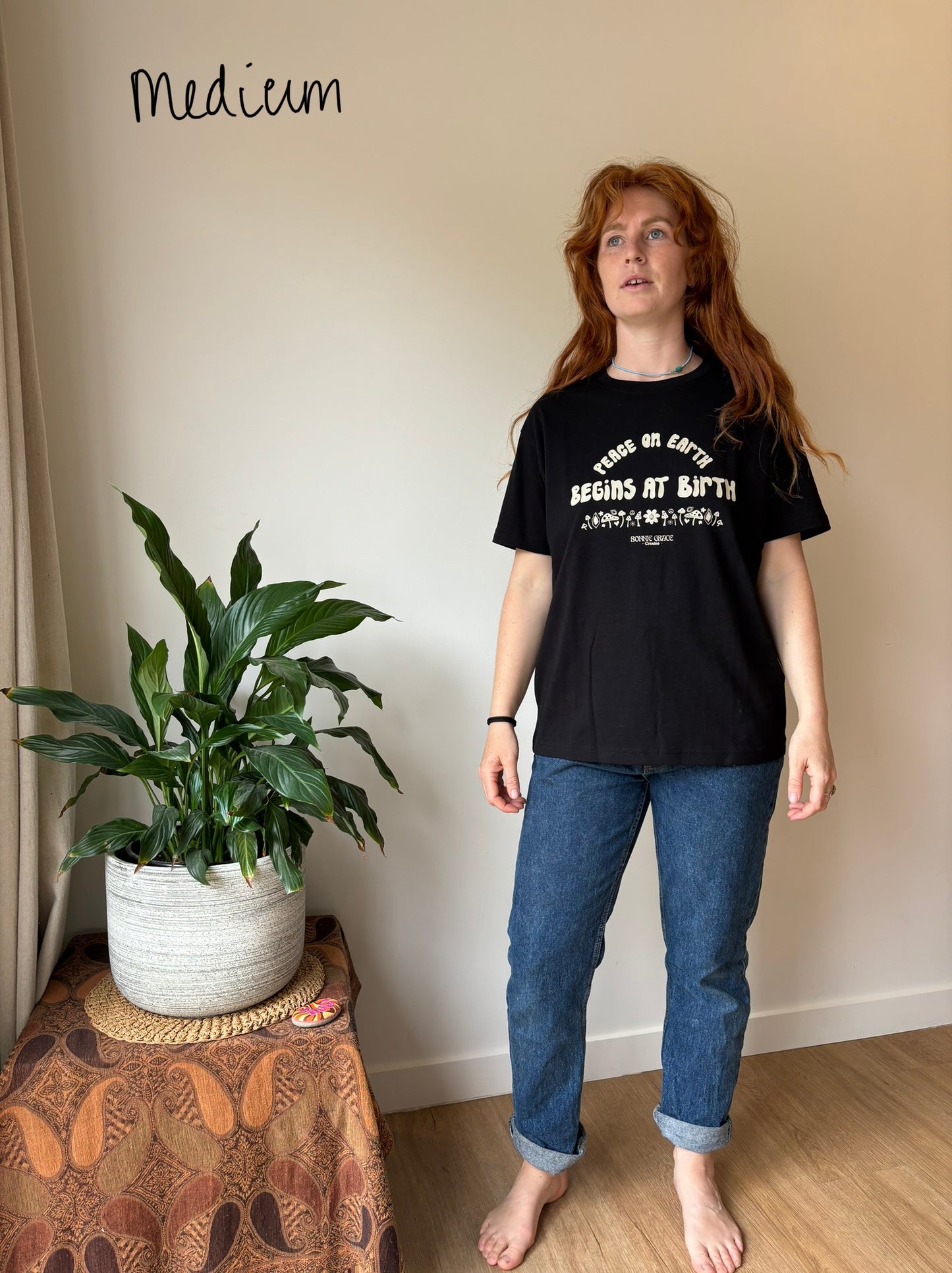 BLACK Organic Hemp TSHIRT