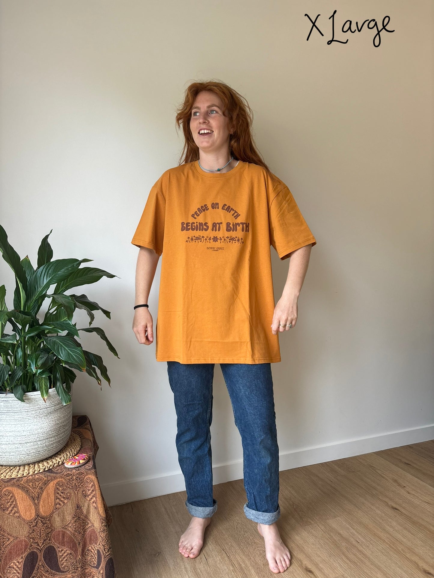 MUSTARD Organic Hemp TSHIRT