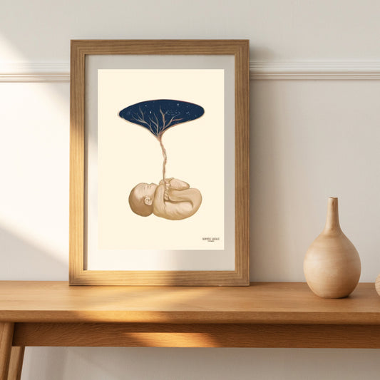 COSMOS BABY Print