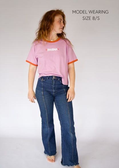 PUSSYPOWER Box T-shirt - LILAC