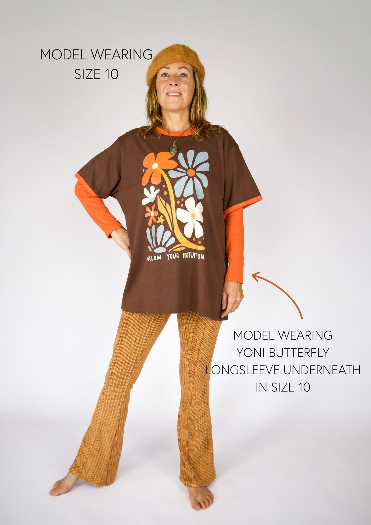 FOLLOW YOUR INTUITION Oversized T-Shirt