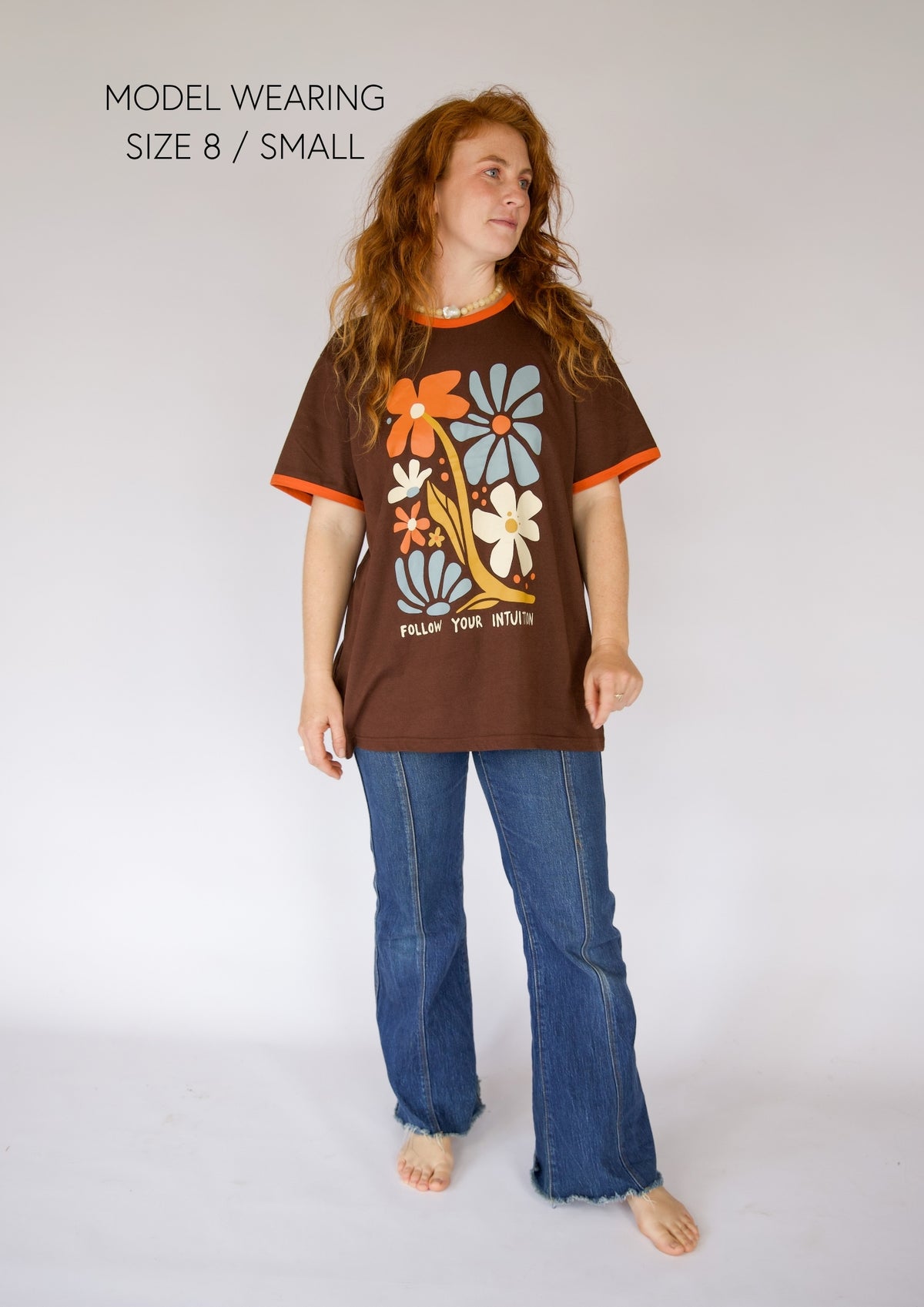 FOLLOW YOUR INTUITION Oversized T-Shirt