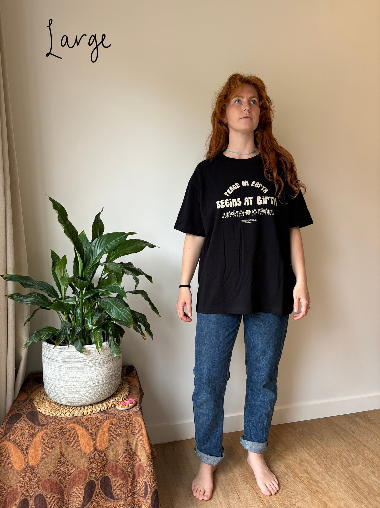 BLACK Organic Hemp TSHIRT