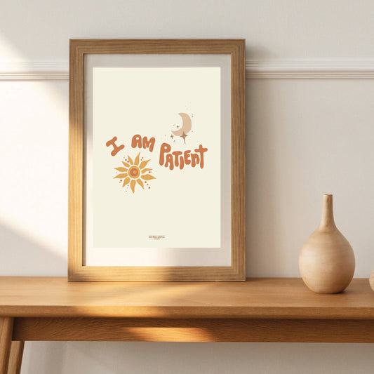 I AM PATIENT A5 Print