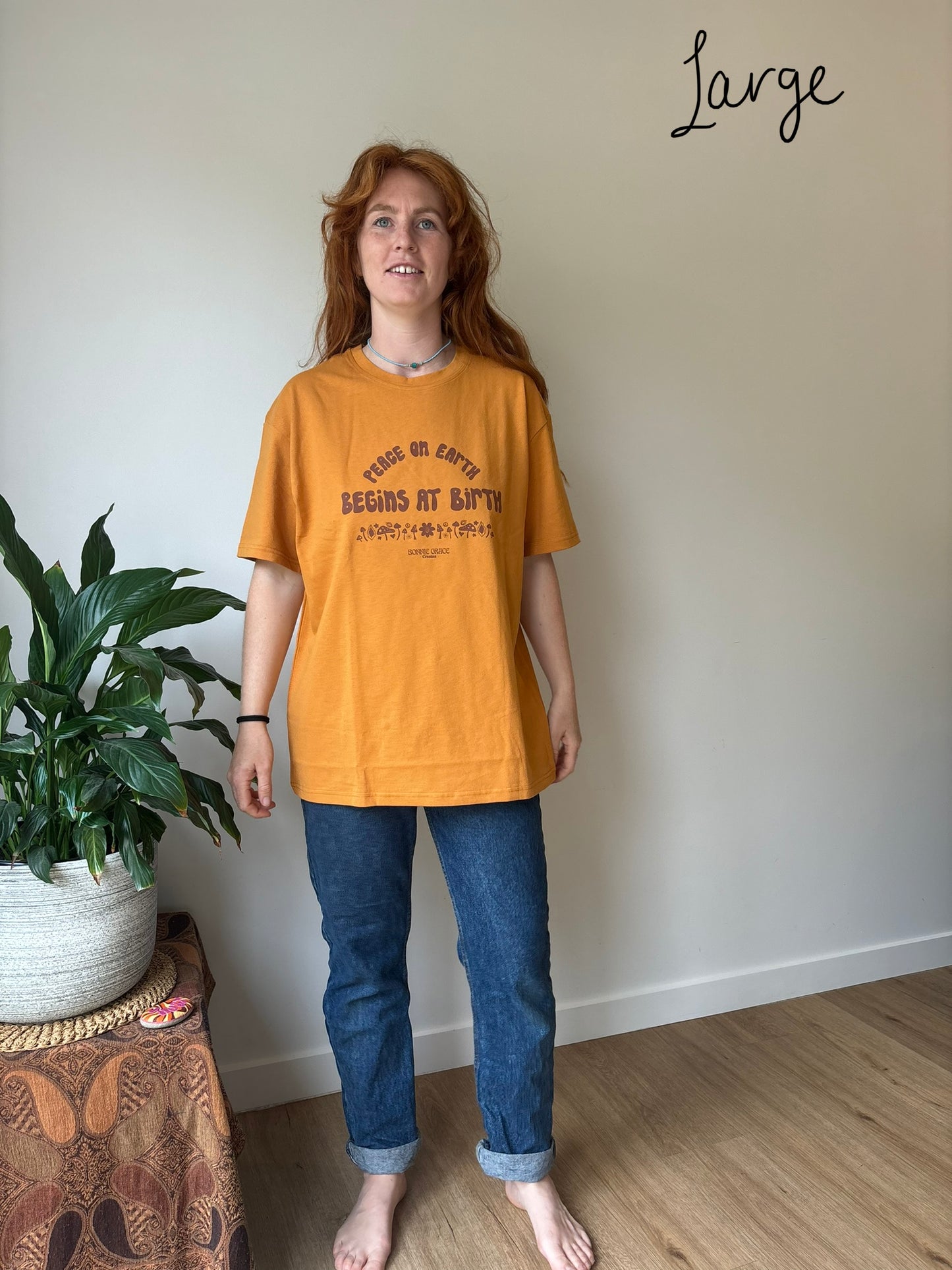 MUSTARD Organic Hemp TSHIRT