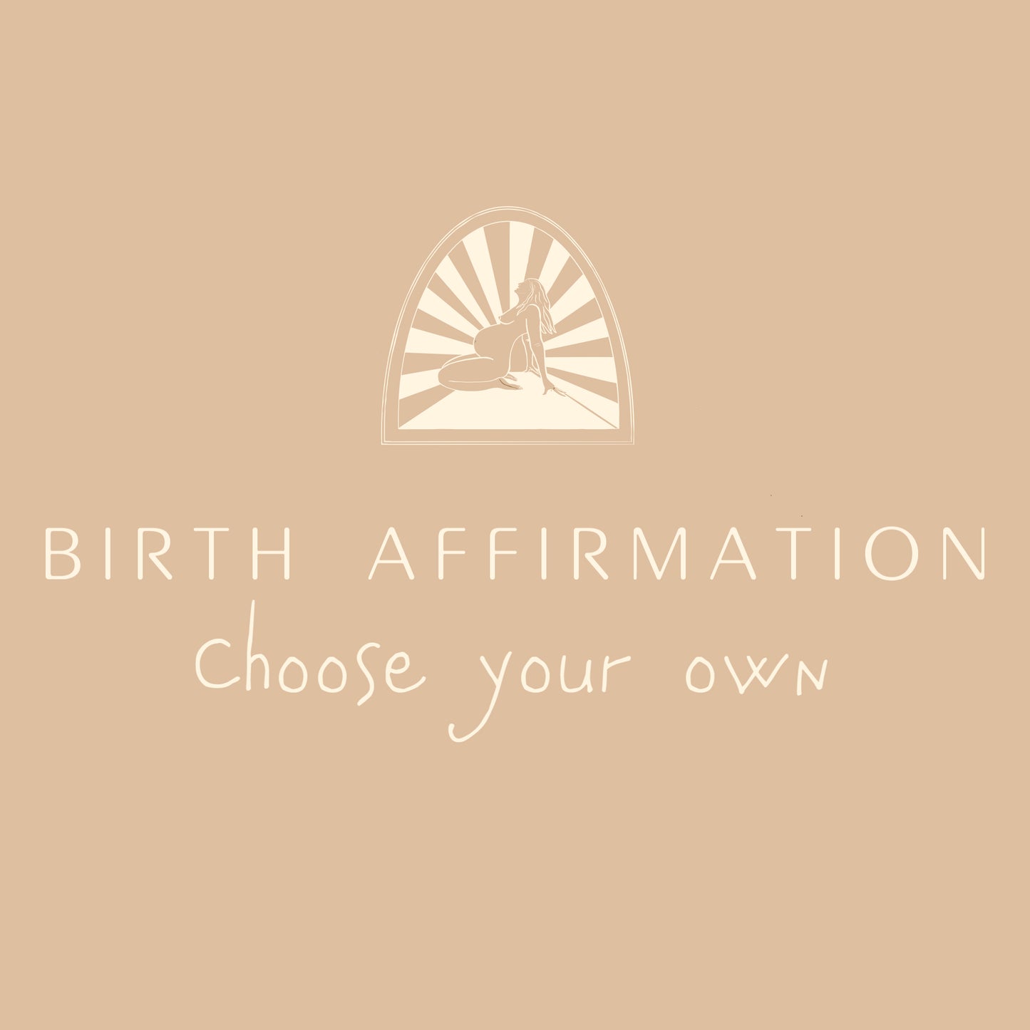 Birth Affirmation Set of 10 LARGE A5